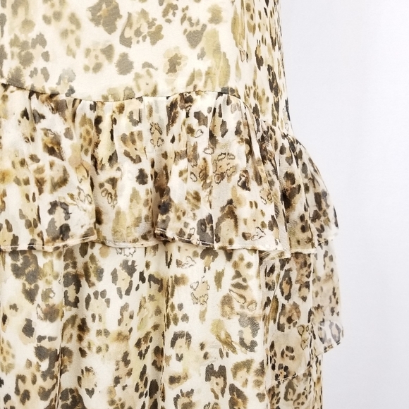 IRO Buzon Silk Leopard Print Dress NWT - Picture 11 of 12